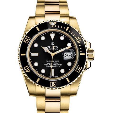 rolex black submariner watch